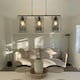 image 1 of Merton 3 Light Ceiling Light Black