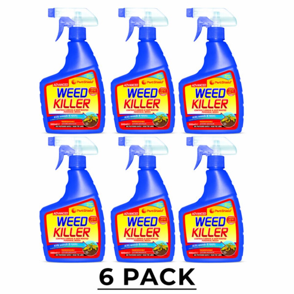 image 1 of PestShield Advanced Weedkiller 500ml | Blue | 3 - Blue | 1500ml | 3