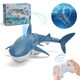 image 1 of Remote Control Shark Toy with Water Spray - Electric RC Swimming Shark for Kids - 360° Movement - Dual Propeller Drive - Waterproof Bath & Pool Toy