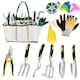 image 1 of 11 Piece Heavy Duty Garden Tool Set & Kit with Storage Bag