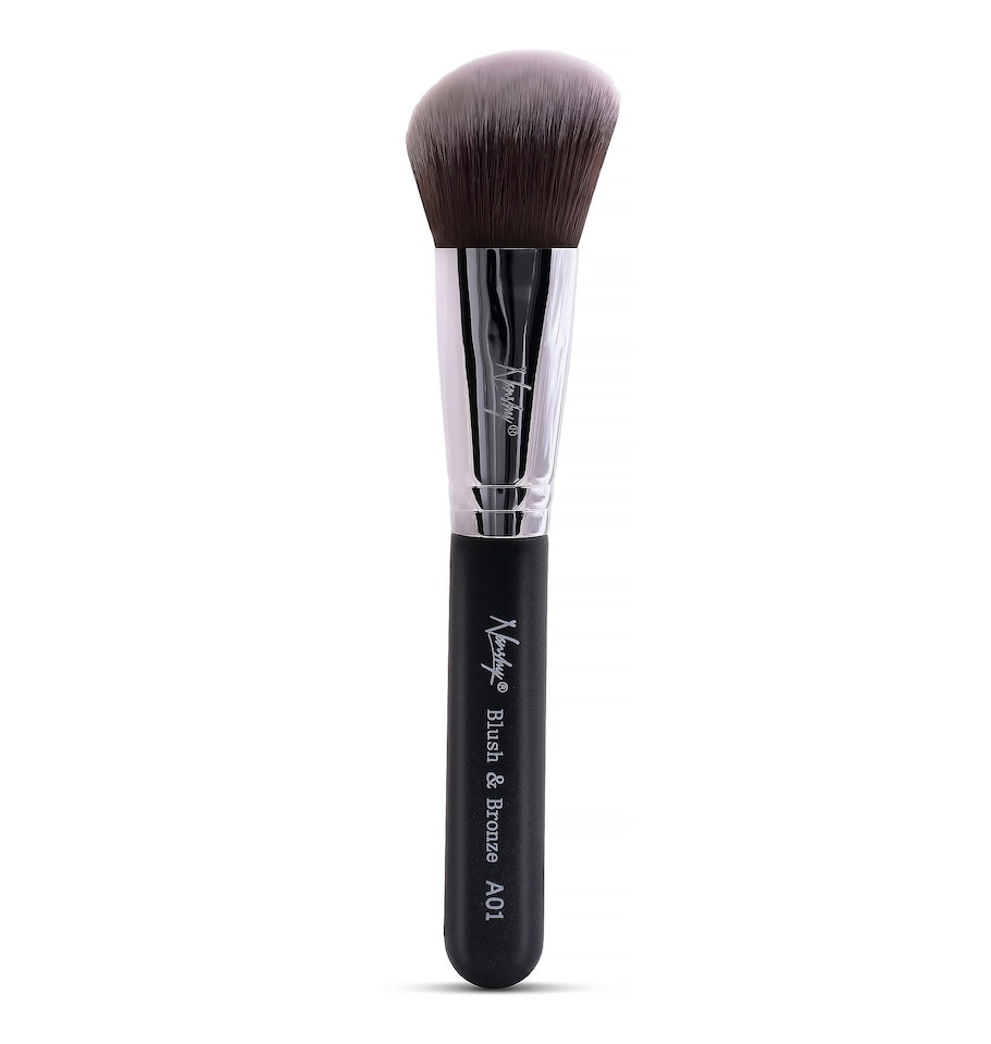 image 1 of Nanshy Blush & Bronze Makeup Brush Black