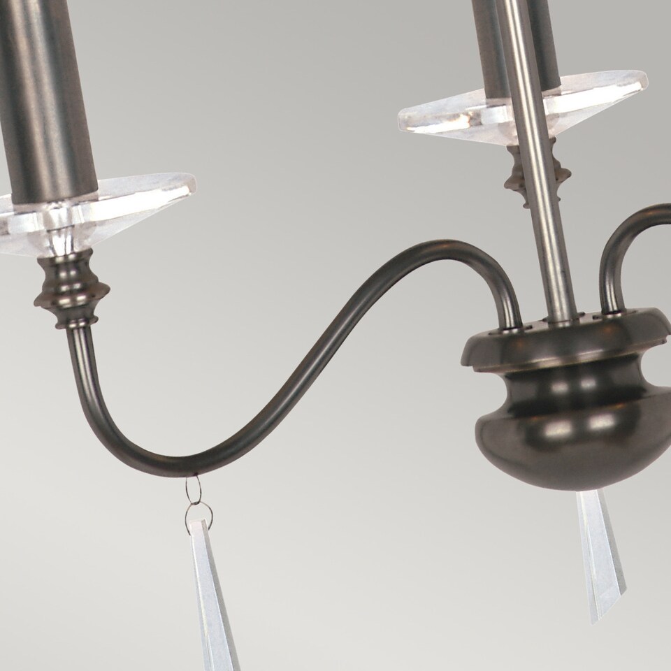 image 1 of Finsbury Park 3 Light Chandelier, Old Bronze