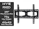 image 2 of HYE TV Wall Bracket 43 50 55 65" 42 - 100 Inch Fixed VESA 400 x 400 up to 75kg