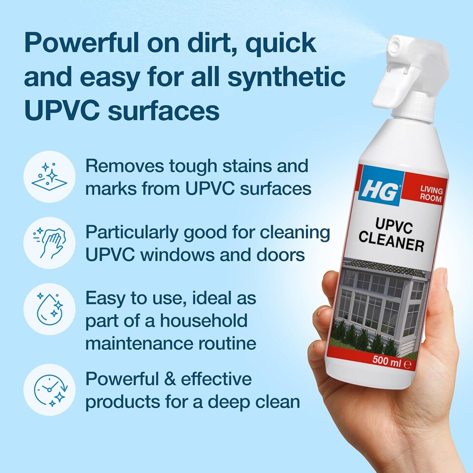 image 1 of HG uPVC Cleaner 500ml