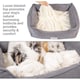 image 3 of PetFusion Cuddler Dog Bed 25x21 Inch N/A | One Size