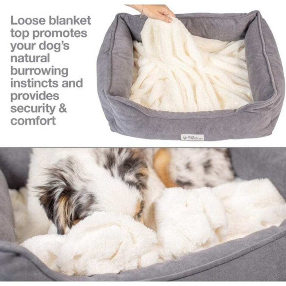 image 1 of PetFusion Cuddler Dog Bed 25x21 Inch N/A | One Size