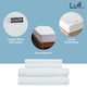 image 4 of Luff Bamboo Silk Fitted Sheet White | Single