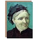 image 1 of Vincent van Gogh Art Card Portrait of the Artist's Mother