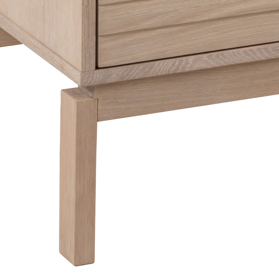 image 1 of Linley 4 Door Sideboard in White Oak