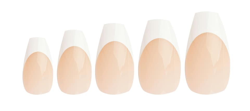 image 1 of Invogue Bare French Coffin Nails - Pack of 24