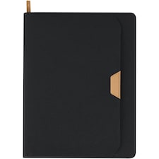 Nomumi Recycled Portfolio - Solid Black - One Size