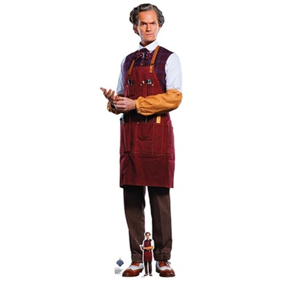 The Toymaker Doctor Who 60th Anniversary Neil Patrick Harris Lifesize Cardboard Cutout 184cm