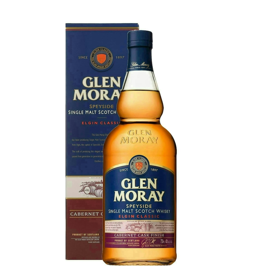 image 1 of Glen Moray Cabernet Sauvignon Cask Finish Whisky