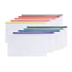 image 8 of Pack of 12 DL Clear Zippy Bags with Blue Zip