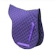 image 3 of Rhinegold Cotton Quilted Numnah Purple | Size: Pony
Colour: Purple
