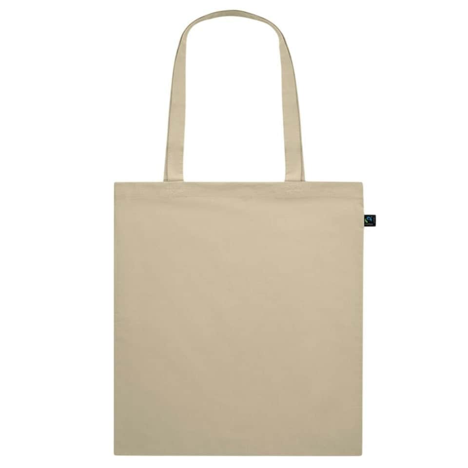 image 1 of MidOcean Osole Colour Fairtrade Shopper Bag - Ivory - One Size | Cream