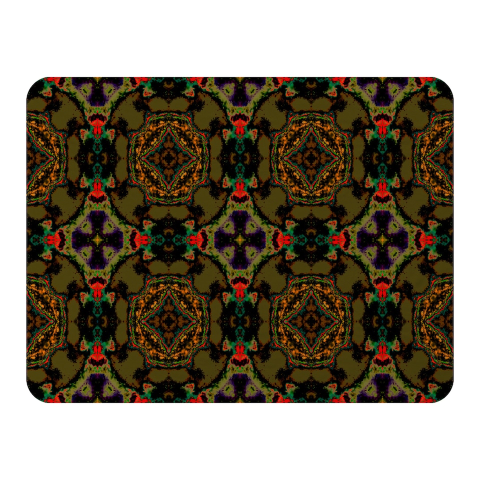 image 1 of Pakistan Mosaic Paint Blanket | Multi