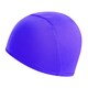 image 2 of Speedo Unisex Adult Polyester Swim Cap - Blue - One Size