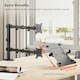 image 2 of VonHaus Monitor Stand with Laptop Tray for 13-32" Screen