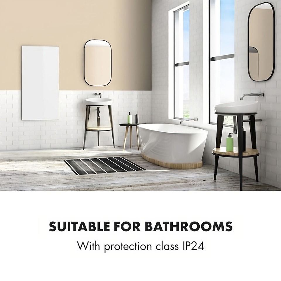 image 1 of ENER-J 720W Infrared Heating Panel - Plug & Play, Far Infrared Carbon Crystal, Wall or Ceiling Mounted