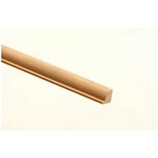 PACK OF 5 (Total 5 Units) -  Premium Angled Glass Bead - 9mm x 9mm x 2400mm Length