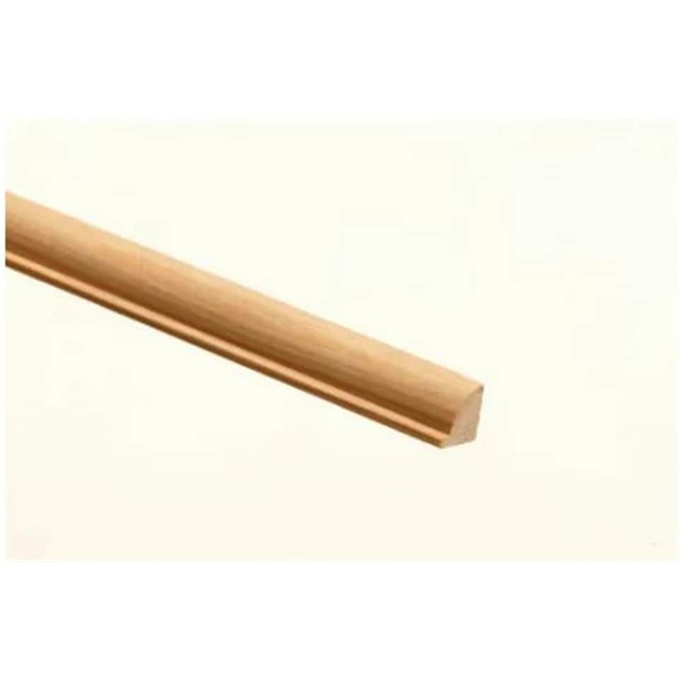 PACK OF 5 (Total 5 Units) - Premium Angled Glass Bead - 9mm x 9mm x 2400mm Length