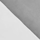 image 4 of OHS Plain Reversible Soft Microfibre Duvet Cover and Pillowcase Set, Double - Grey/White