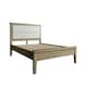 image 3 of Holcombe Solid Wood King Size Bed Frame Wooden Slats Bedroom Smoked Oak