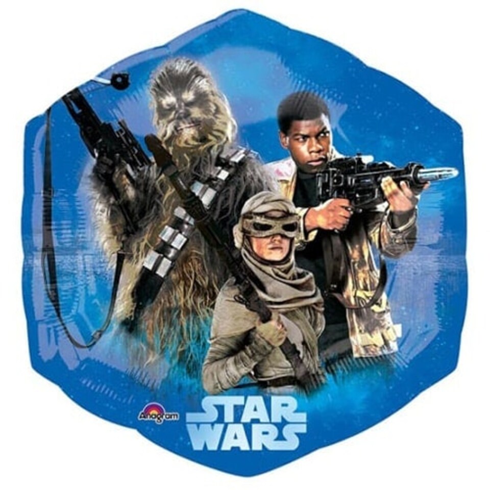 Star Wars Force Awakens Helium Foil Shaped Balloon 58cm / 23 in