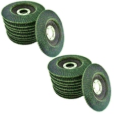 80 Grit Zirconium Flap Disc Sanding Grinding Rust Removing 4-1/2" grinder 20pk