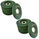 image 1 of 80 Grit Zirconium Flap Disc Sanding Grinding Rust Removing 4-1/2" grinder 20pk