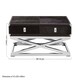 image 5 of Kensington Townhouse Hair On Hide Coffee Table Black