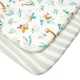 image 1 of Tutti Bambini Bedside Crib Fitted Sheets 2pk - Run Wild