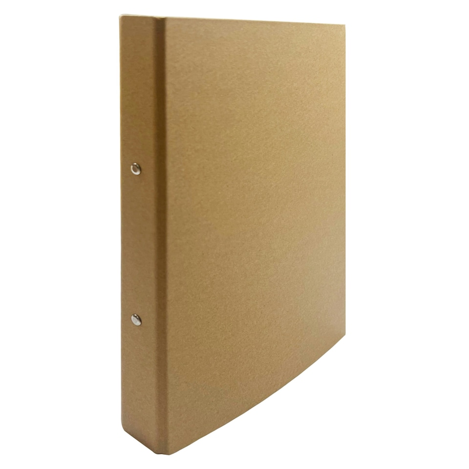 image 1 of A4 Kraft Paperboard Ring Binder 2-O Ring