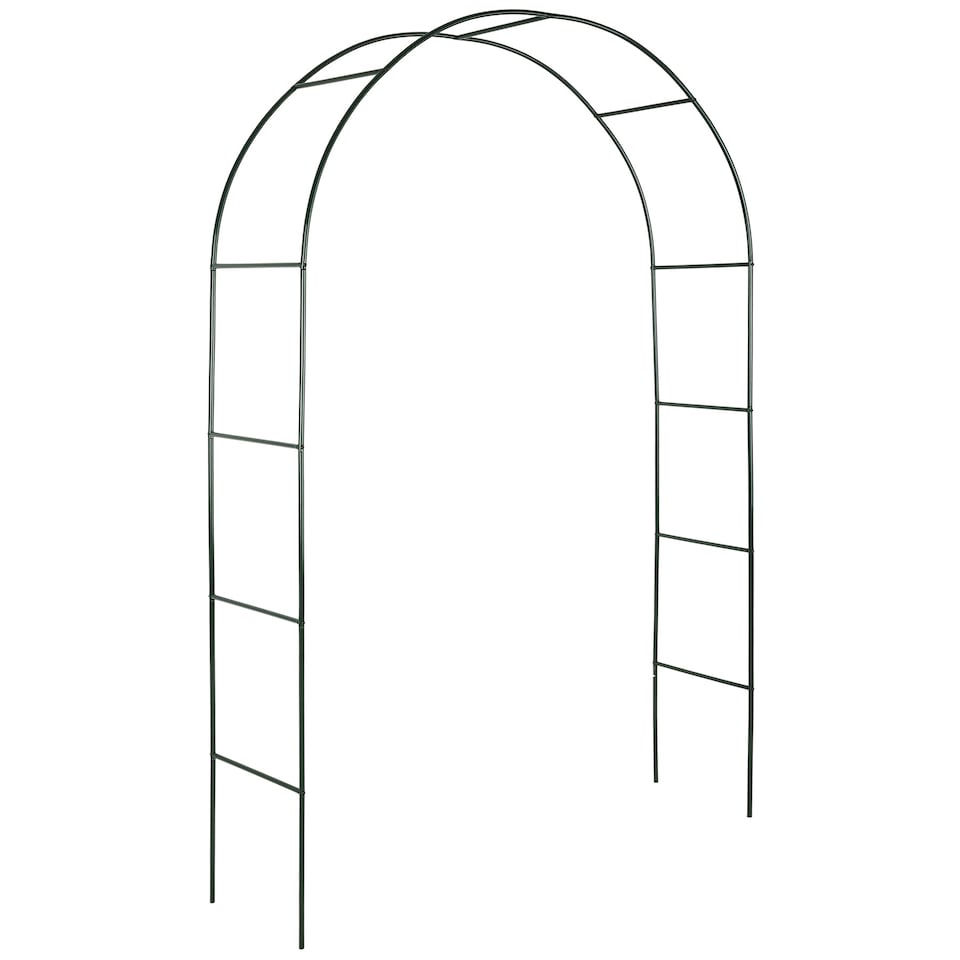 image 1 of Garden Arch - steel rose arch, 140 x 40 x 240 cm