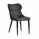image 2 of Armchair Black Anthracite Steel 49 x 86 x 60 cm (2 Units) Black