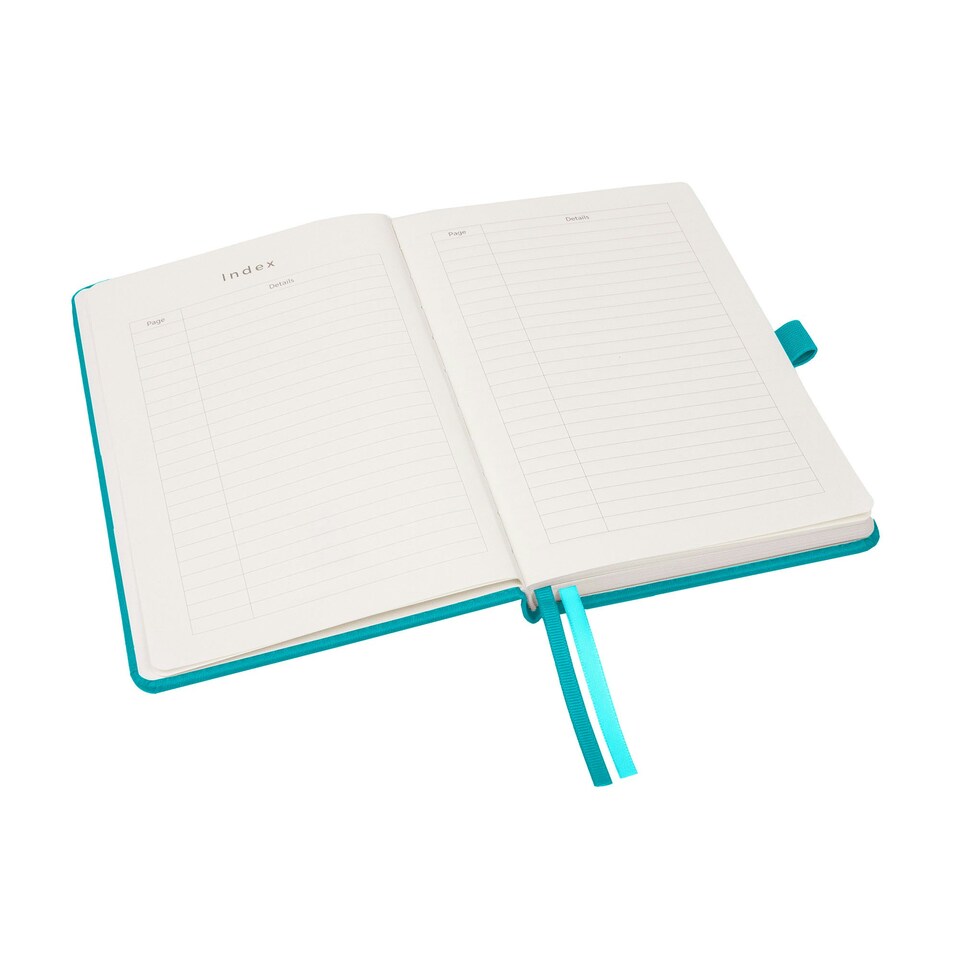 image 1 of Notes London A5 Italian Styled Moretti Notebook Teal