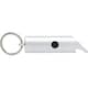 image 2 of Flare Recycled Aluminium Torch Keyring - Silver - One Size