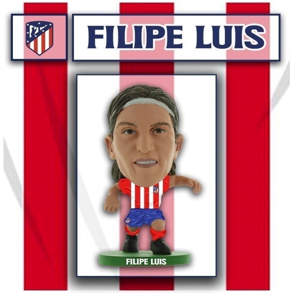 image 1 of Soccerstarz - Atletico Madrid - Filipe Luis - Home Kit