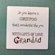 image 4 of GRANDAD - You're Special Fun and Lovely too Christmas Greeting Card