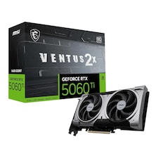 MSI GeForce RTX 5060 Ti 16GB GDDR7 VENTUS 2X OC PLUS Graphics Card