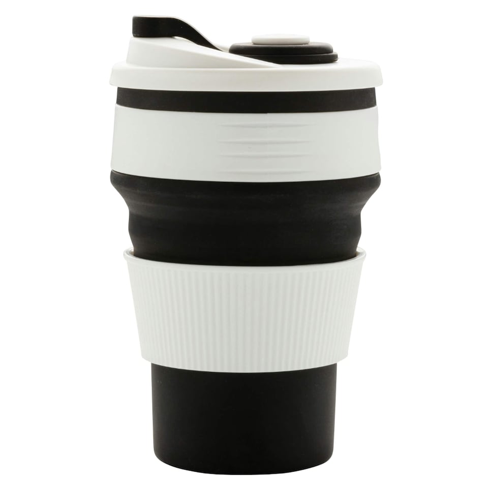 image 1 of XD Collection Foldable Silicone Cup - Black - One Size