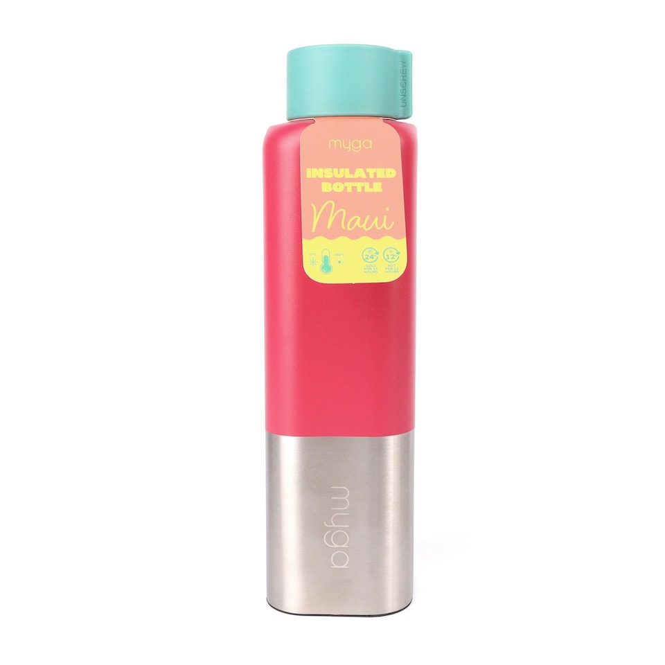 image 1 of Myga Maui Insulated Bottles - 650ml - Pink