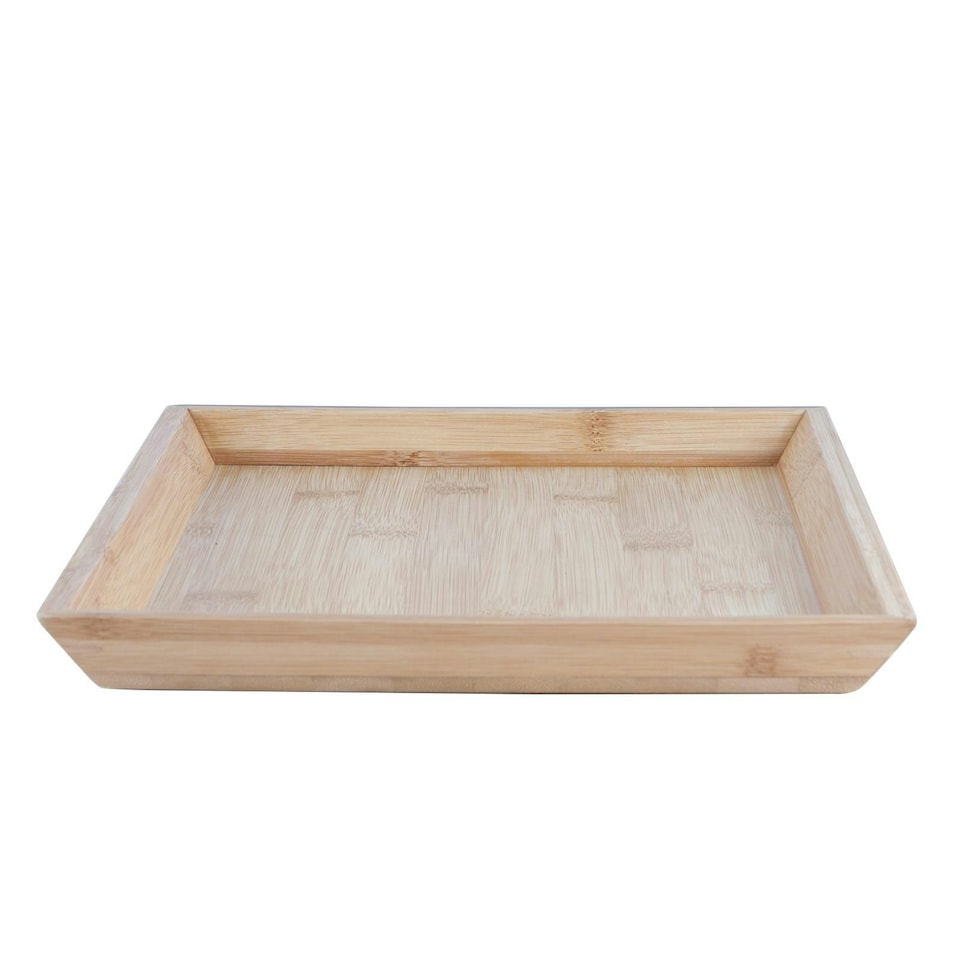 image 1 of Argon Tableware Bamboo Serving Tray - 33 x 25cm Brown