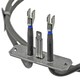 image 5 of SPARES2GO 2 Turn Heater Heating Element for Indesit Fan Oven Cooker 2000w