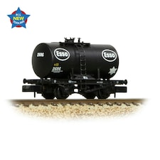 Graham Farish 20t Anchor-Mounted Tank Wagon Esso Black 2686