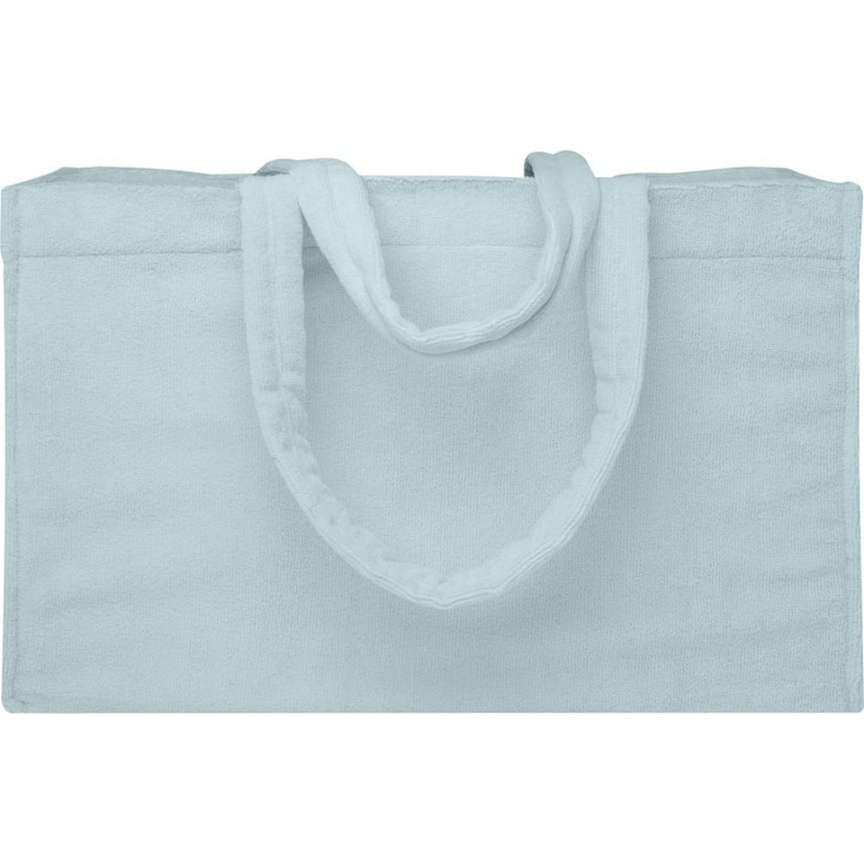 image 1 of Floso Siam Terrycloth Beach Recycled 13L Tote Bag - Cloud Blue - One Size