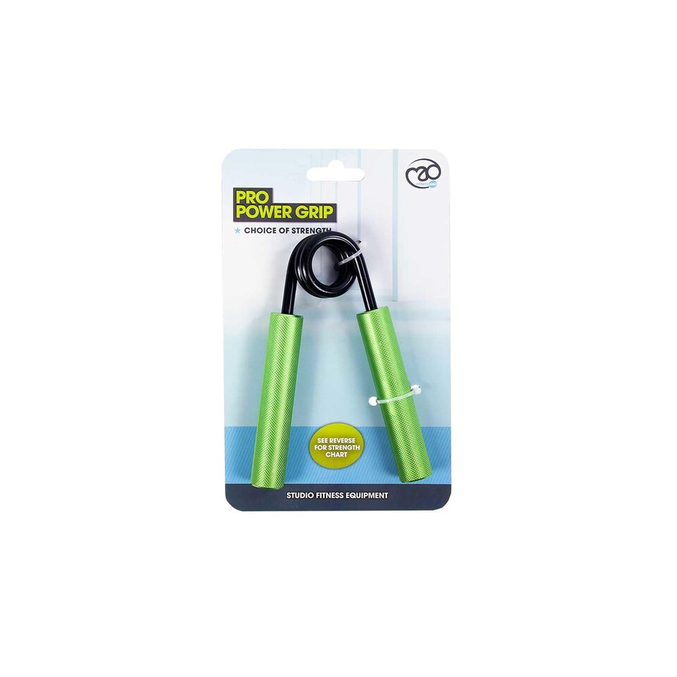 image 1 of Fitness Mad Pro Power Hand Grips — Aluminium Hand Gripper with Steel Spring, 30kg to 110kg | Multi | One Size
