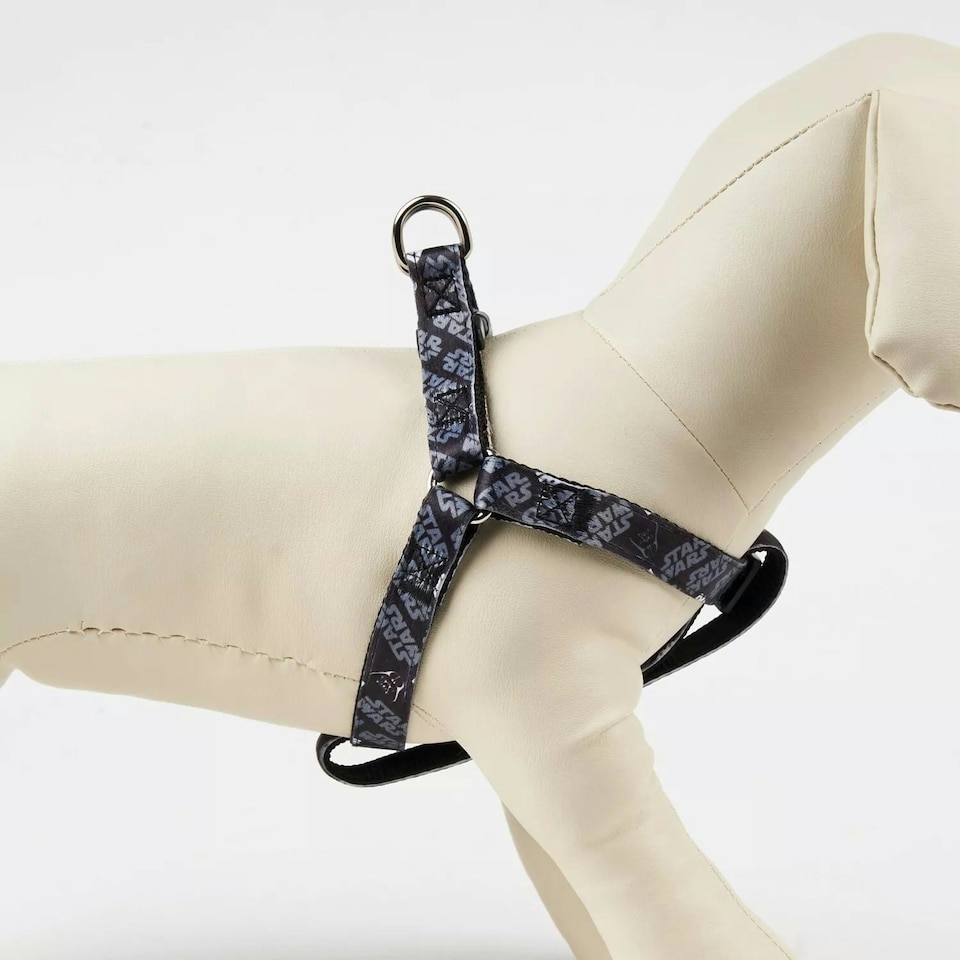 image 1 of Star Wars Nylon Dog Harness (M) Black