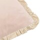 image 3 of Wylder Solene Ruffle Velvet Pink Cushion Cover 45 x 45cm